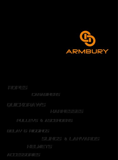 ARMBURY Sport Climbing Catalogue 2026 cover