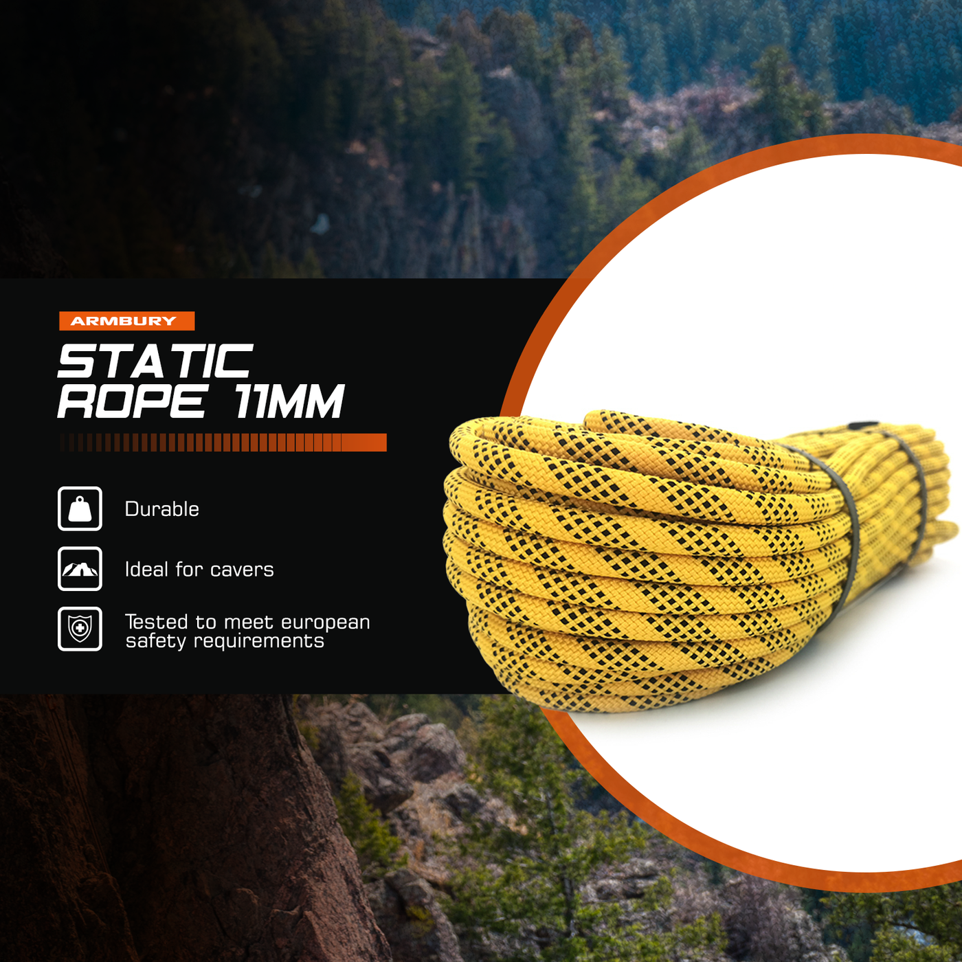 STATIC ROPE 11MM